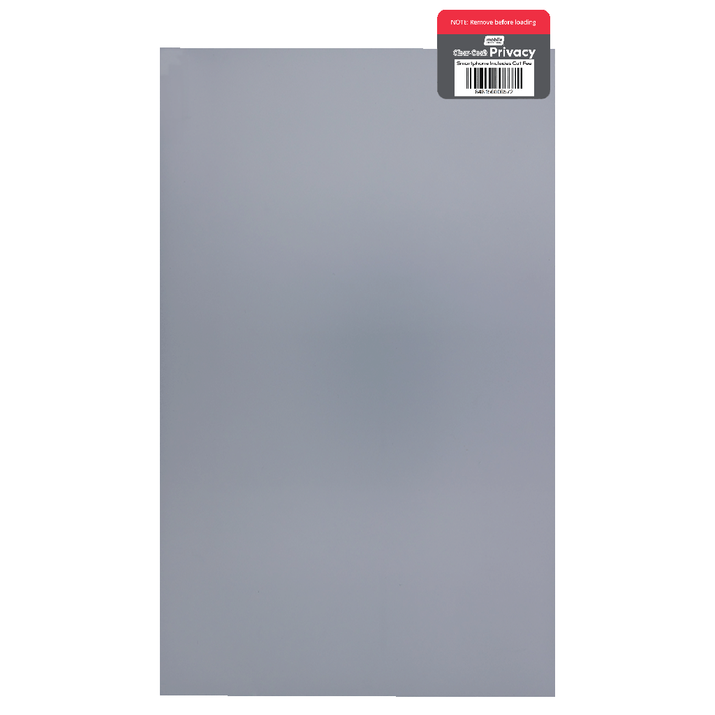 [04-000025] RapidCut Sheet - Smartphone - Original Privacy - Includes Cut Fee