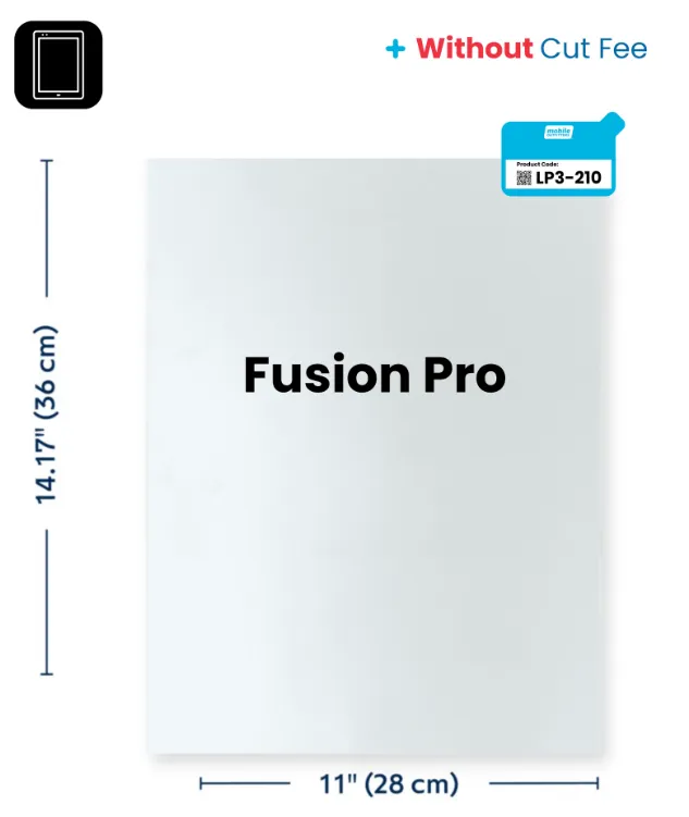 [04-000030] RapidCut Sheet - Tablet - Fusion Pro - No Cut Fee Included